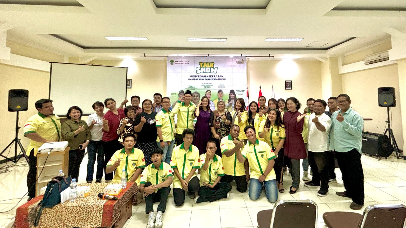 Pemuda Katolik Kota Depok Gelar Talkshow Edukatif “Mencegah Kekerasan pada Anak dan Dewasa Rentan”